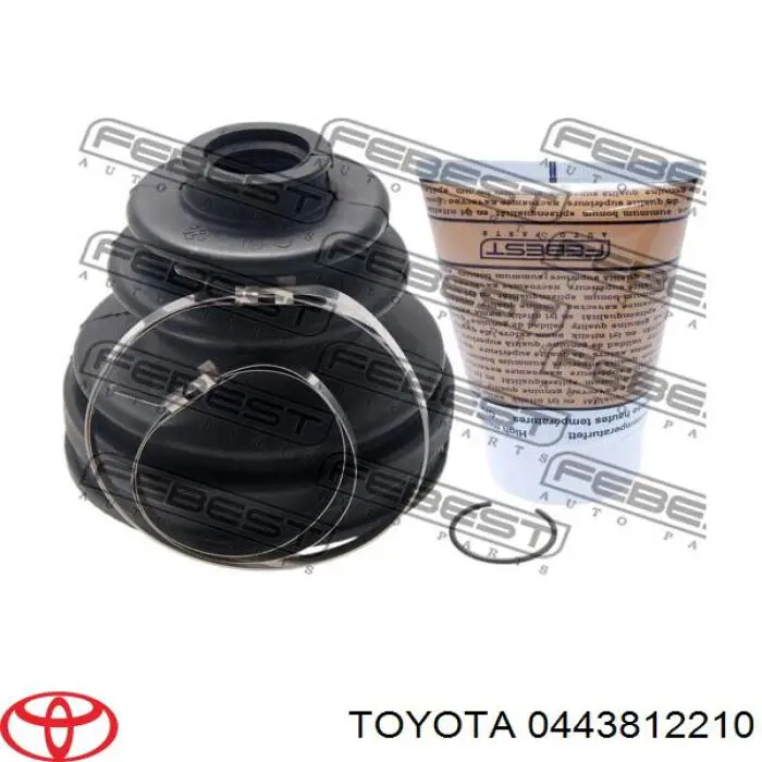 Пыльник шарнира угловых скоростей внутренний передний Toyota 0443812210 цена, от 7.60 USD