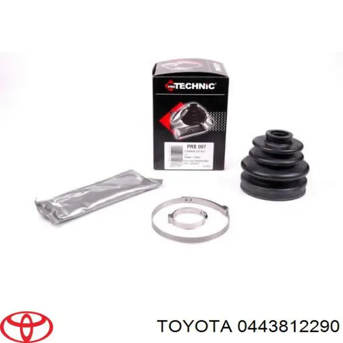 Пыльники ШРУСов передней полуоси, комплект Toyota 0443812290 цена, от 10.52 USD