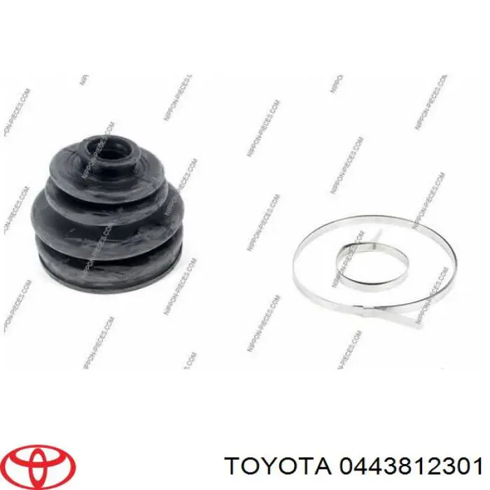 Купить 0443812301 Toyota Пыльник гранаты наружный, передний