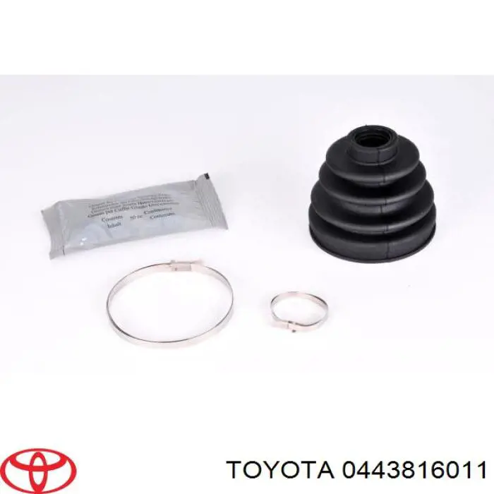 Fuelle, árbol de transmisión delantero exterior 0443816011 Toyota