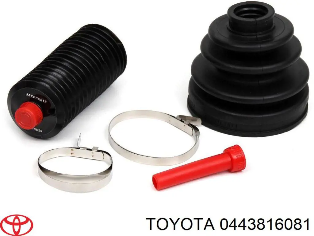 Fuelle, árbol de transmisión delantero interior 0443816081 Toyota