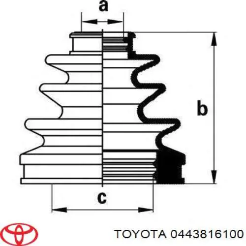  0443816100 Toyota