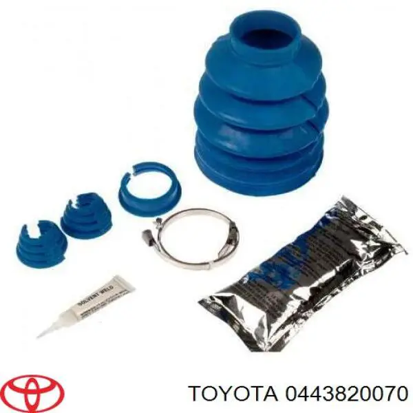 Купить 0443820070 Toyota Пыльник гранаты наружный, передний