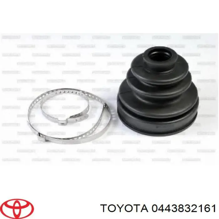 Fuelle, árbol de transmisión delantero interior 0443832161 Toyota