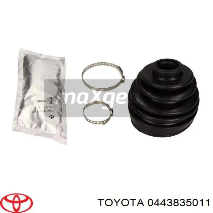 Fuelle, árbol de transmisión trasero interior 0443835011 Toyota