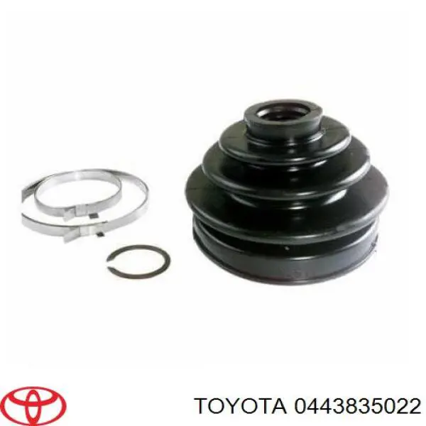 Fuelle, árbol de transmisión delantero exterior 0443835022 Toyota