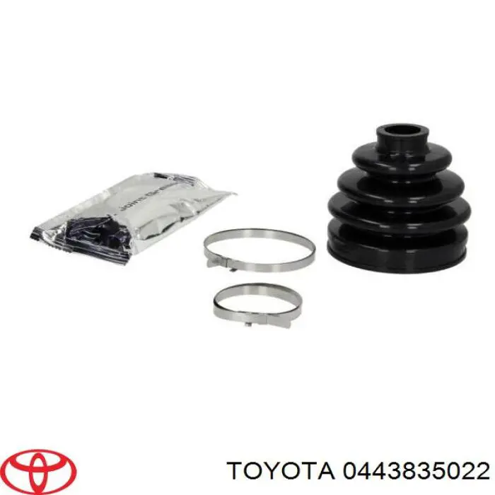 Купить 0443835022 Toyota Пыльник гранаты наружный, передний