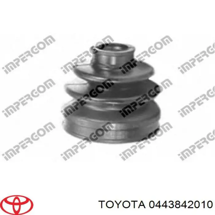 Пыльник ШРУСа задней полуоси внутренний Toyota 0443842010 цена, от 12.86 USD