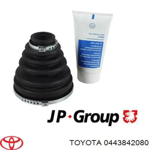 Fuelle, árbol de transmisión trasero exterior 0443842080 Toyota