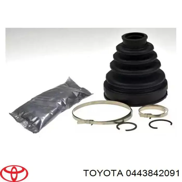 Пыльник ШРУСа передней полуоси наружный Toyota 443842091
