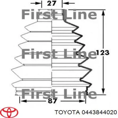 0443844020 Toyota 