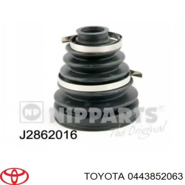 Пыльник ШРУСа наружный 0443852063 Toyota