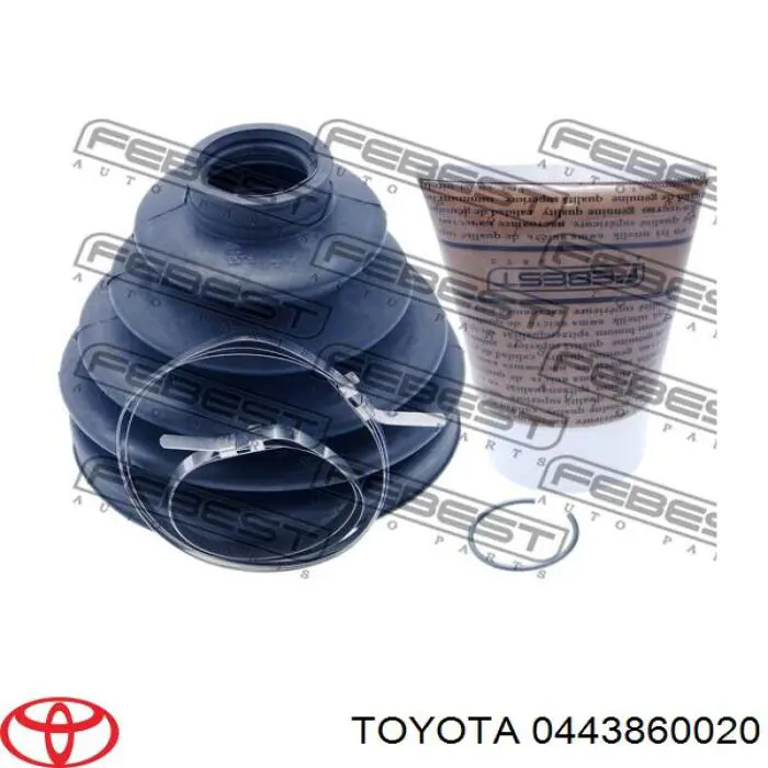 Купить 0443860020 Toyota Пыльник гранаты наружный, передний