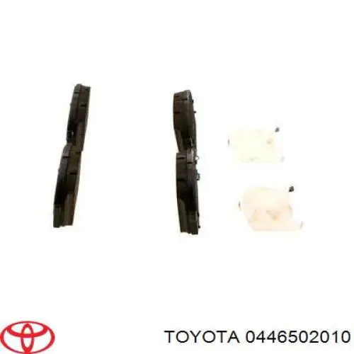 Тормозные колодки Toyota 0446502010