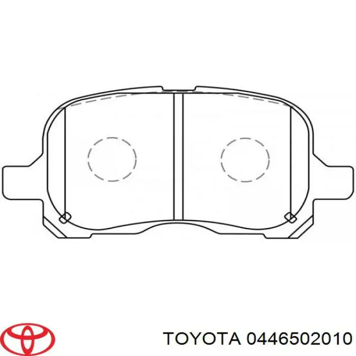 Колодки Toyota 0446502010 цена, от 15.20 USD