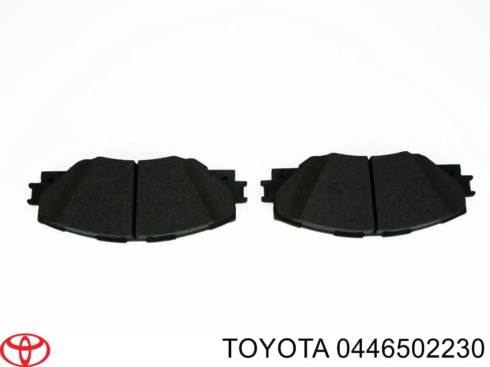 0446502230 Toyota колодки тормозные передние дисковые