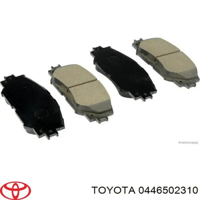 Колодки Toyota 0446502310 цена, от 20.15 USD