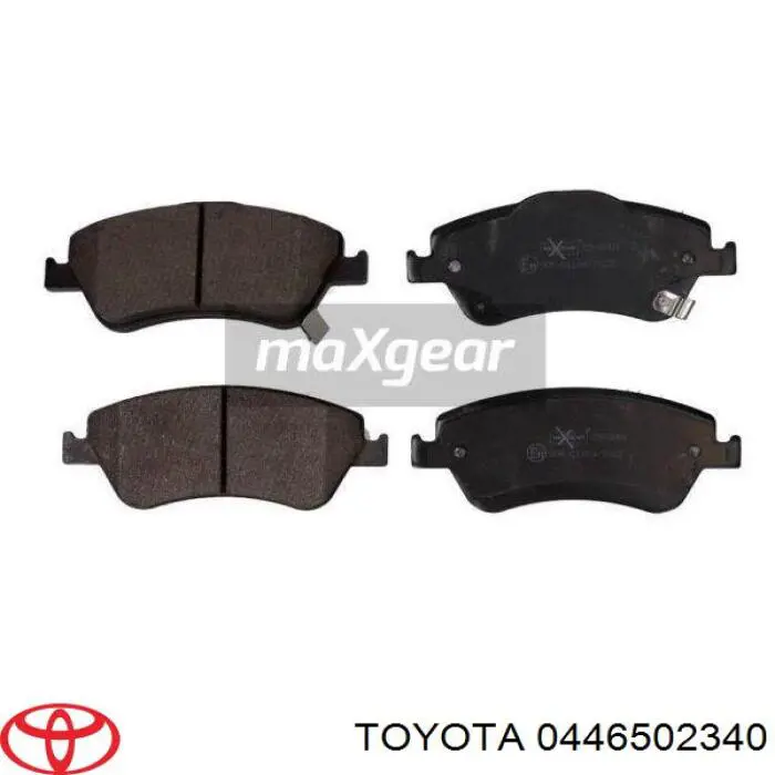 Колодки Toyota 0446502340 цена, от 25.74 USD