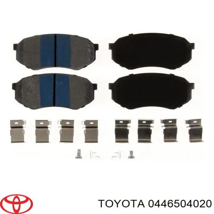 0446504020 Toyota Колодки передние