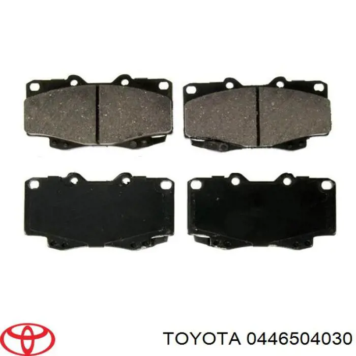 0446504030 Toyota Колодки передние