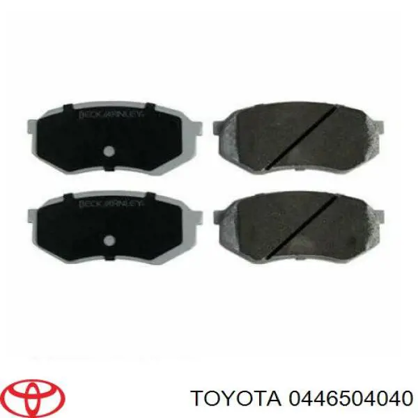 0446504040 Toyota Колодки передние
