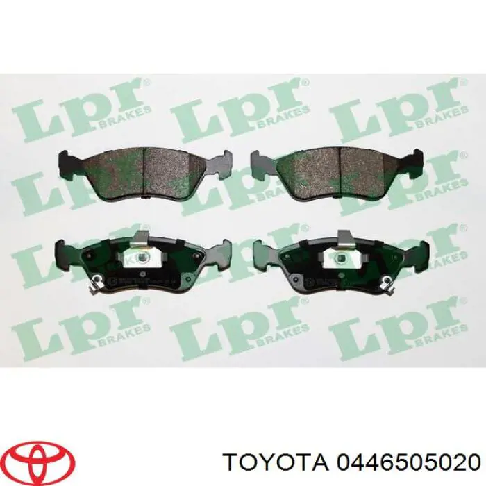Колодки Toyota 0446505020 цена, от 18.43 USD