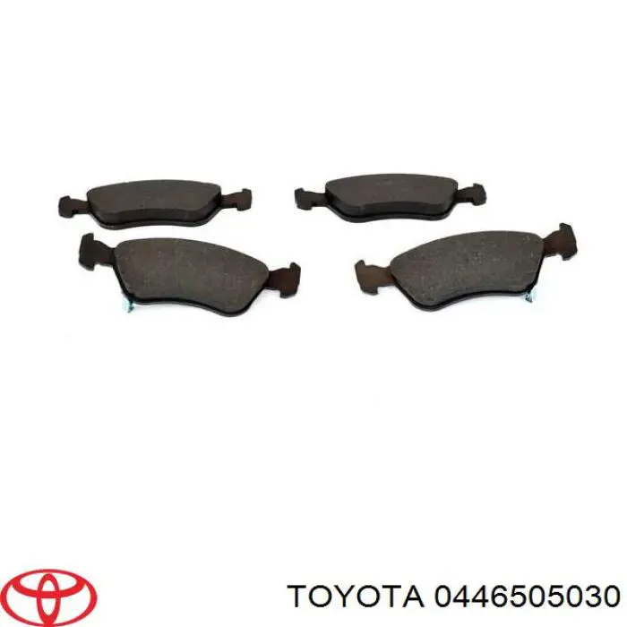 Передние тормозные колодки 0446505030 Toyota