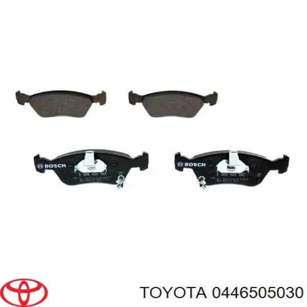 Колодки Toyota 0446505030 цена, от 18.98 USD