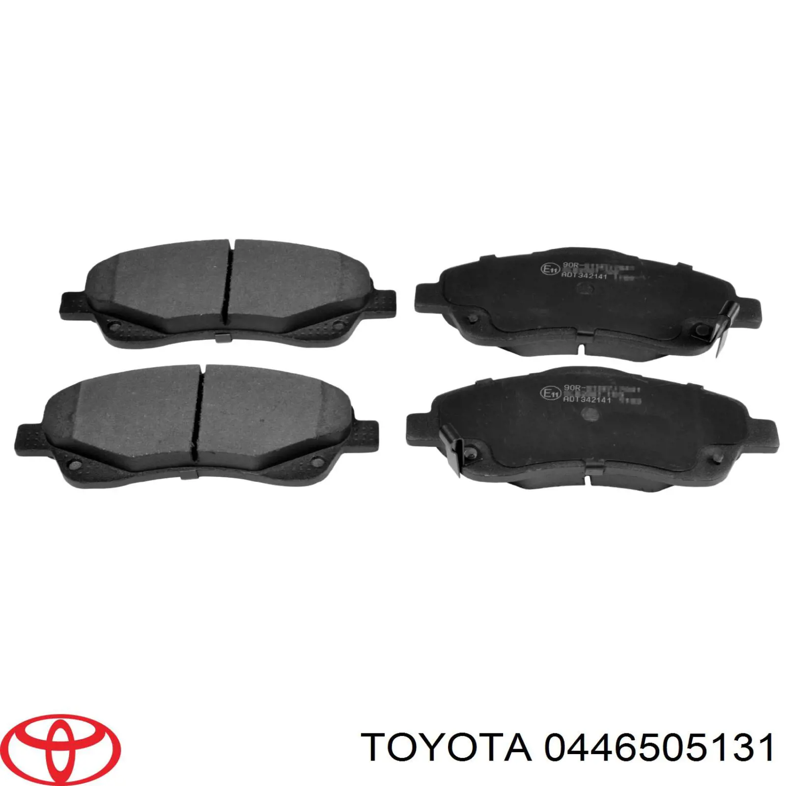 Передние тормозные колодки 0446505131 Toyota