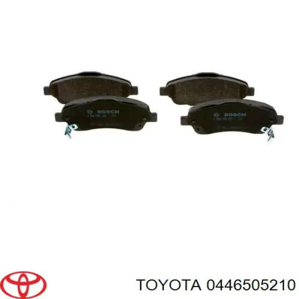 Колодки Toyota 0446505210 цена, от 24.44 USD