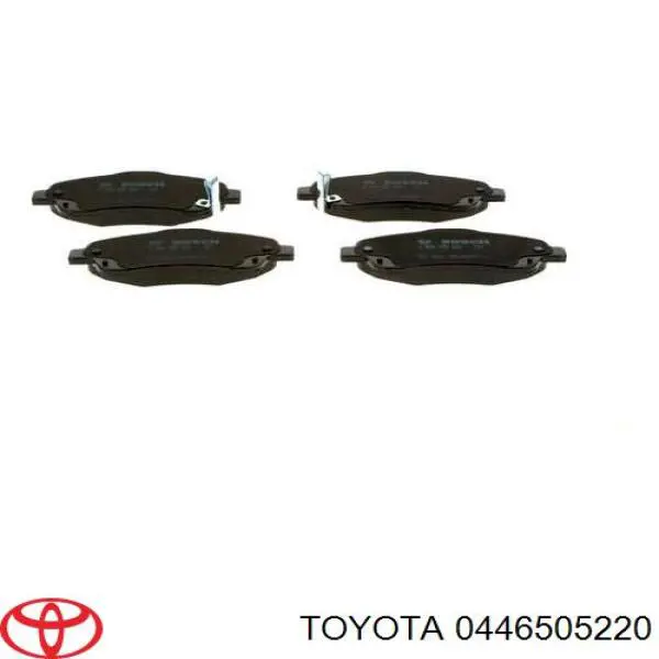 Тормозные колодки Toyota 0446505220
