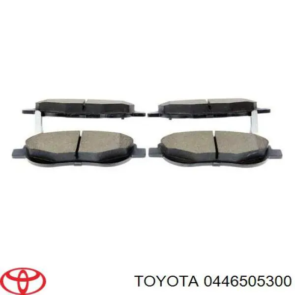 Передние тормозные колодки 0446505300 Toyota
