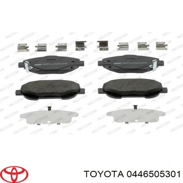 Колодки Toyota 0446505301 цена, от 25.48 USD