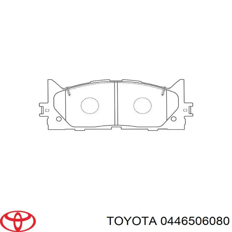 Колодки Toyota 0446506080 цена, от 29.05 USD