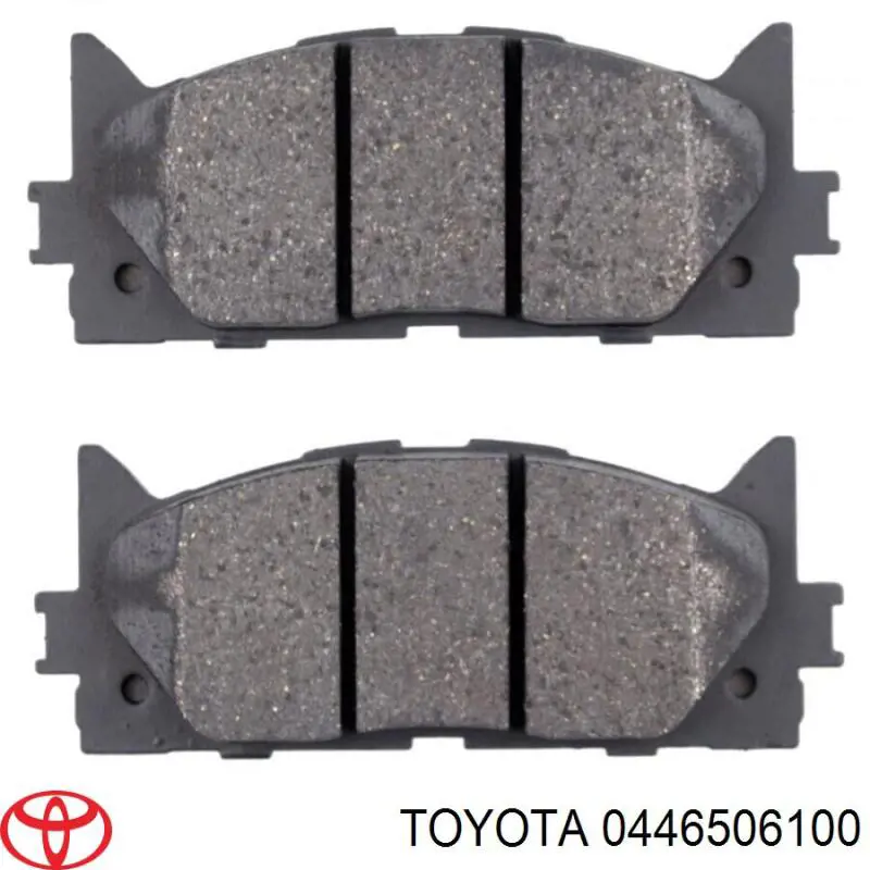 0446506100 Toyota Колодки передние
