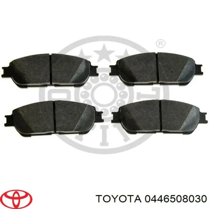 Тормозные колодки Toyota 0446508030