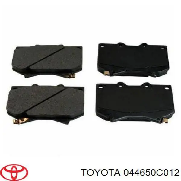 Купить 044650C012 Toyota Колодки тормозные