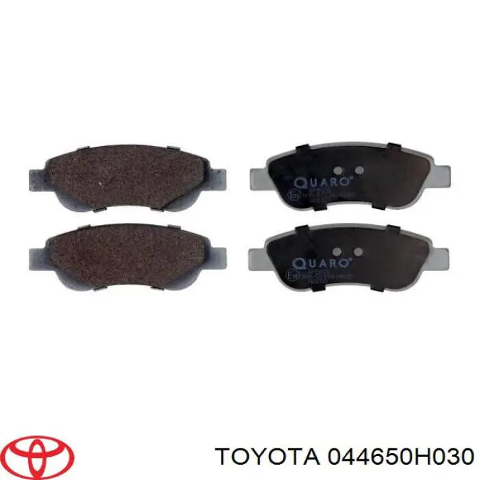 Передние тормозные колодки 044650H030 Toyota