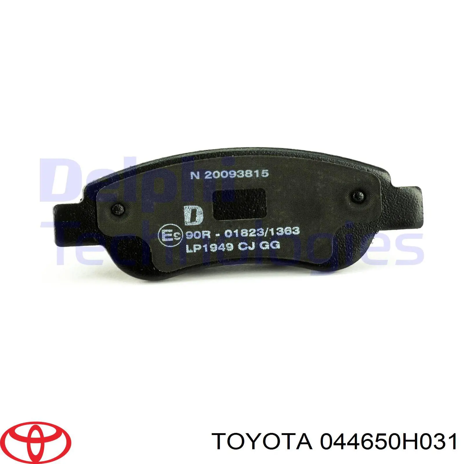 Купить 044650H031 Toyota Колодки тормозные