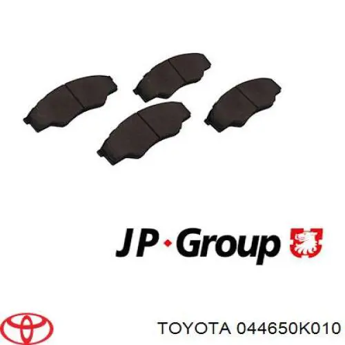 Колодки Toyota 044650K010 цена, от 20.33 USD