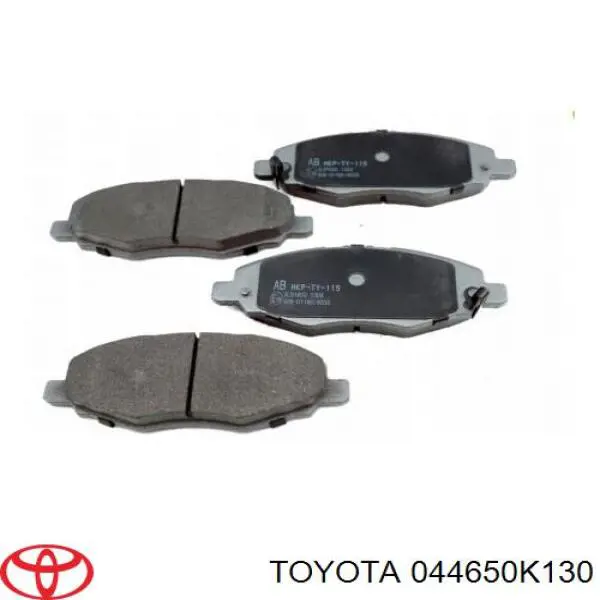 Тормозные колодки Toyota 044650K130