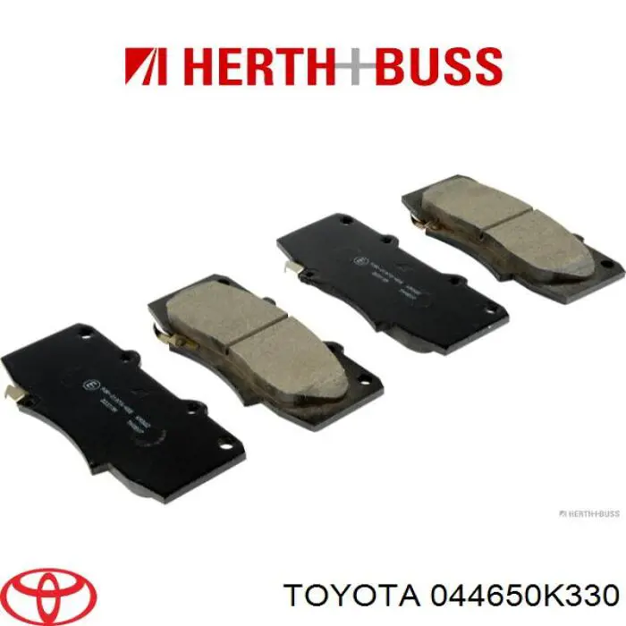 Колодки Toyota 044650K330 цена, от 33.95 USD