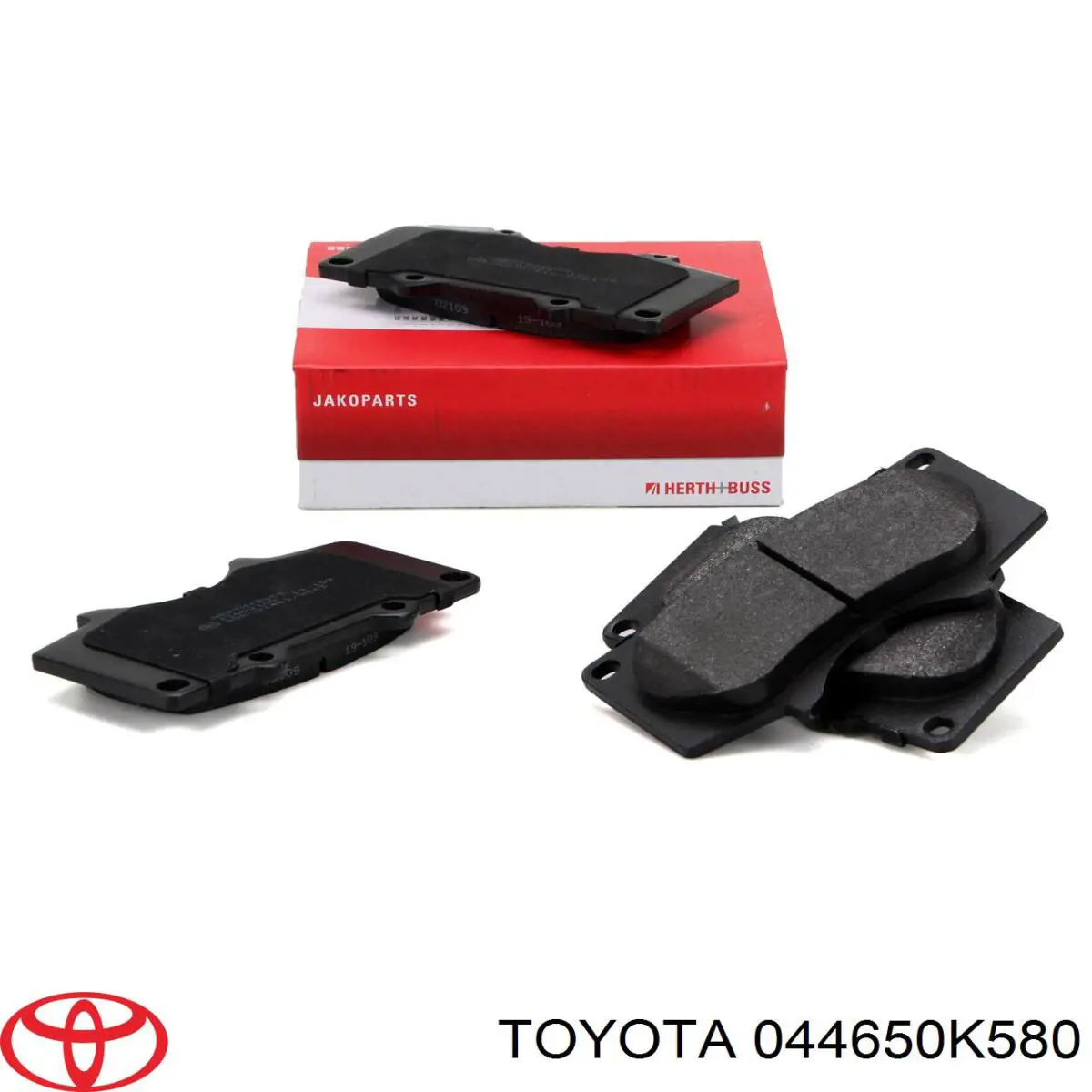 Колодки передние на Toyota Fj Cruiser  GSJ1