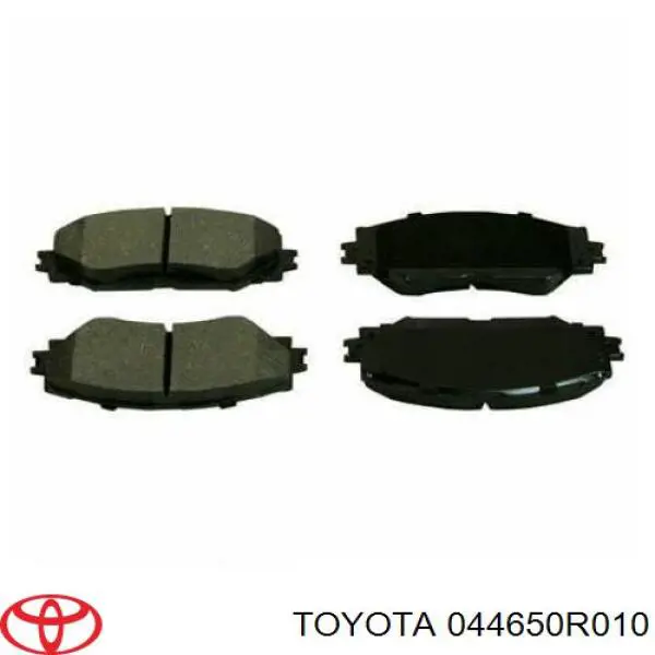 044650R010 Toyota колодки тормозные передние дисковые