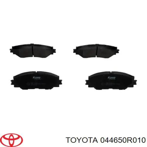 Купить 044650R010 Toyota Колодки тормозные