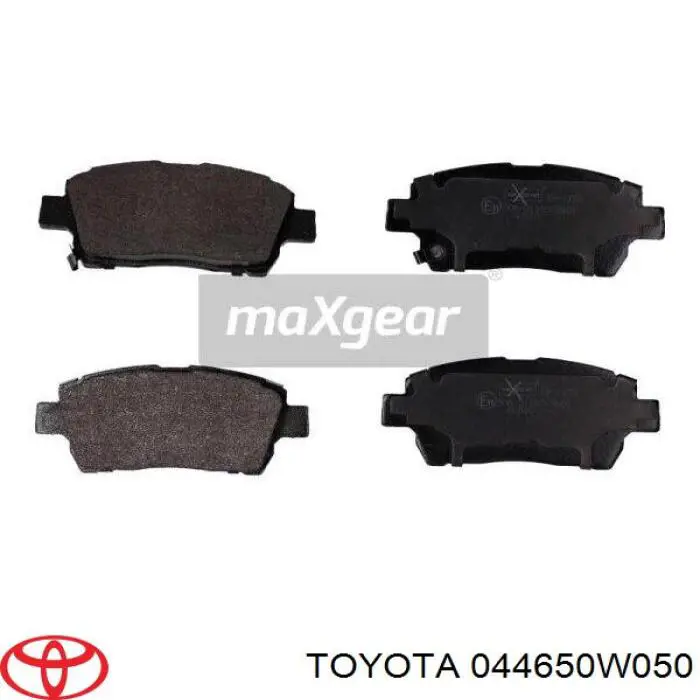 Передние тормозные колодки 044650W050 Toyota