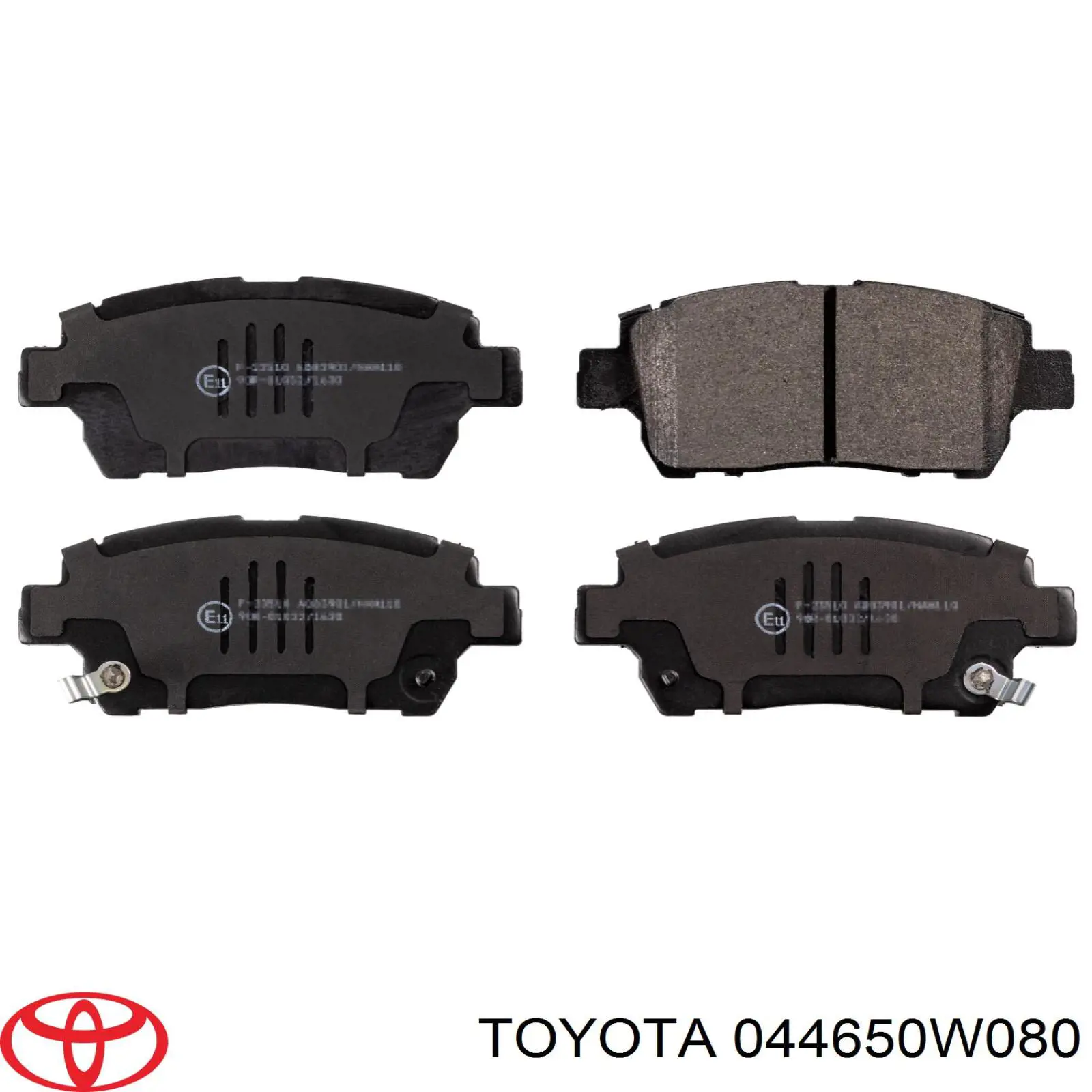 Купить 044650W080 Toyota Колодки тормозные