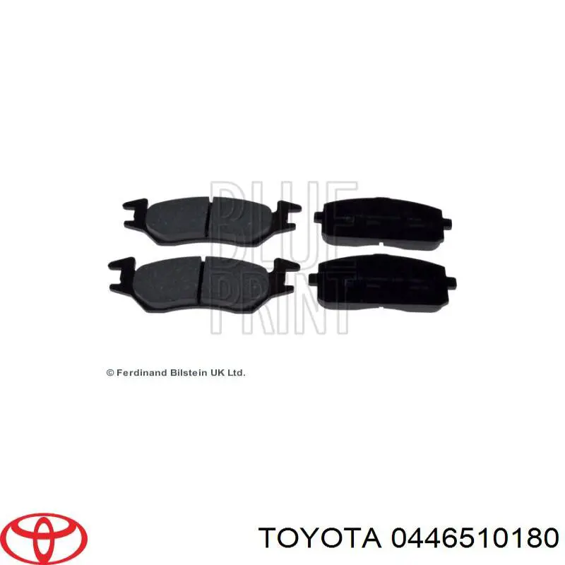 Передние тормозные колодки 0446510180 Toyota