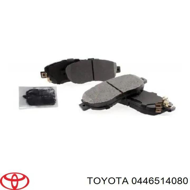 Купить 0446514080 Toyota Колодки тормозные