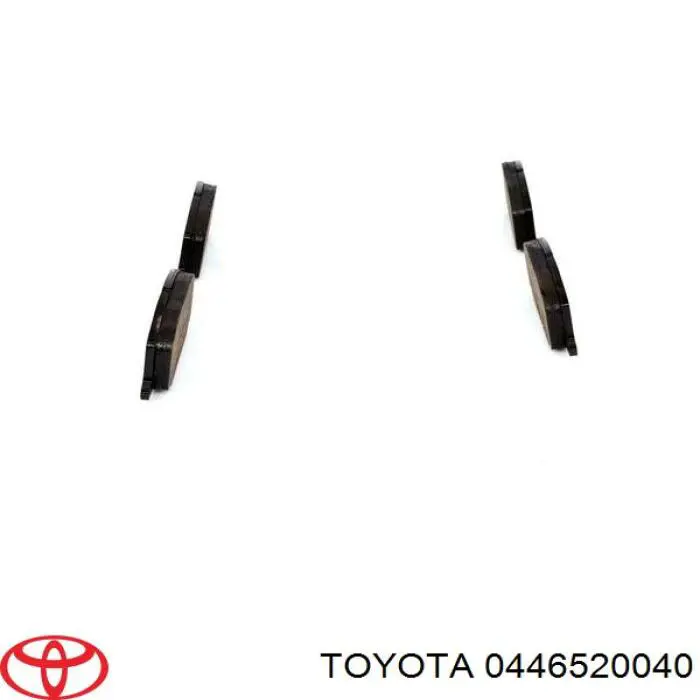 Колодки Toyota 0446520040 цена, от 14.83 USD